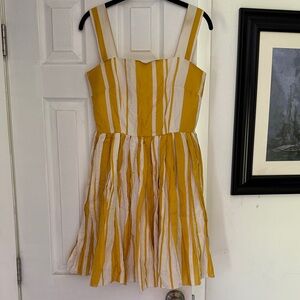 Authentic Vintage Dolce & Gabbana Linen Striped Dress